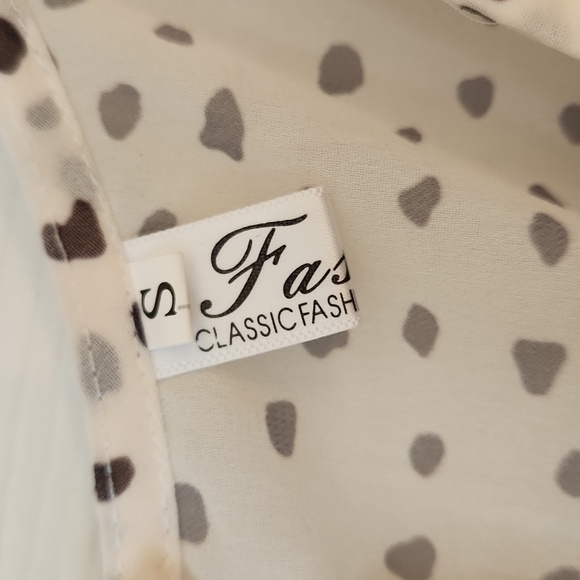 Classic Fashion Collection Women's Black and White Playsuit Romper Size S - Picture 9 of 14